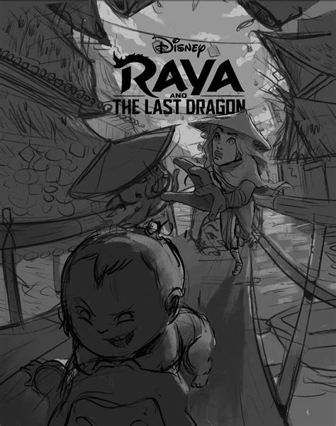 RAYA AND THE LAST DRAGON - OFFICIAL POSTER on Behance