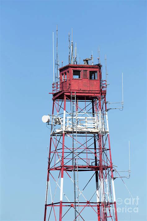 Radar Tower Photograph by Edward Fielding