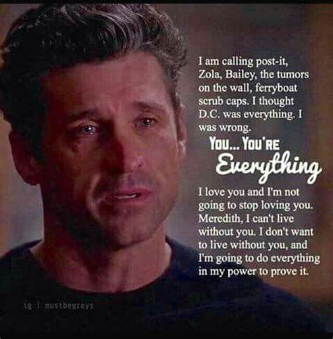 😢😭😭😭 This is so sad because soon after this he will be gone... 💔 Greys ...