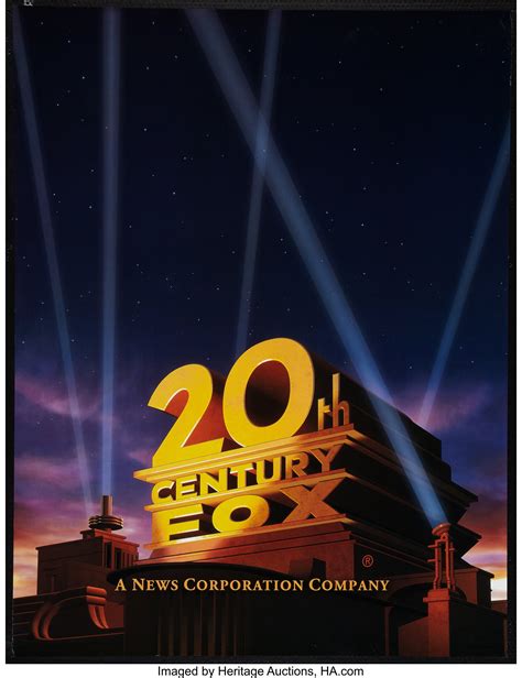 20th Century Fox Promotional Poster (20th Century Fox, 1980s). | Lot #54005 | Heritage Auctions