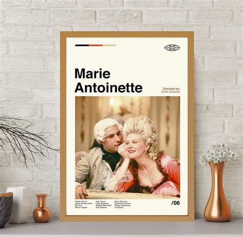 Marie Antoinette Poster, Marie Antoinette Movie, Abstract Poster, Retro ...