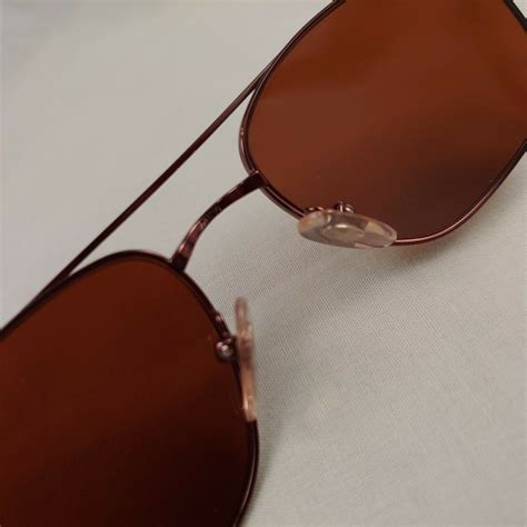 LUXOTTICA Rx Eyeglasses LU1339 F208 Full Rim Aviator Metal Sunglass Frames Brown - Eyeglass Frames