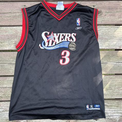 ALLEN IVERSON JERSEY GOOD CONDITION - Depop