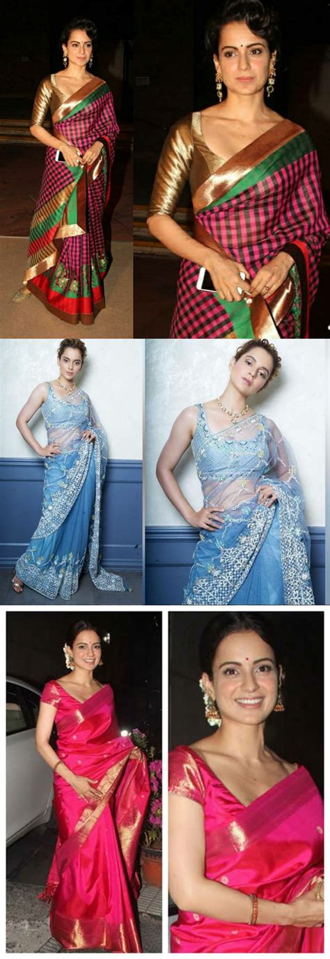 Kangana Ranaut at wedding receptions Part 3 : r/BollywoodFashion