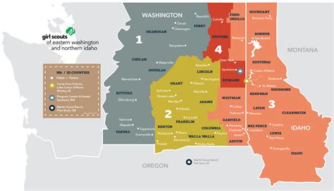 Map Of Eastern Washington