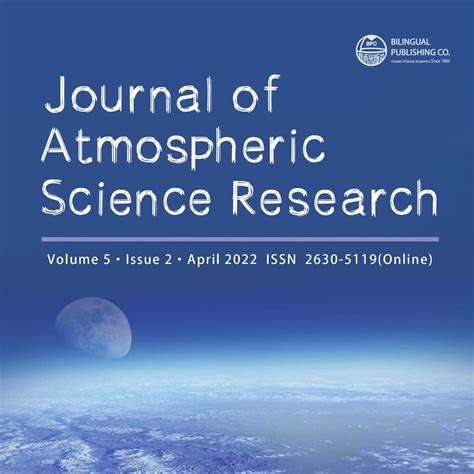 Journal of Atmospheric Science Research | Vol.5, Iss.2 April 2022.pdf ...