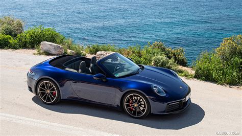 2020 Porsche 911 Carrera 4S Cabriolet (Color: Gentian Blue Metallic ...