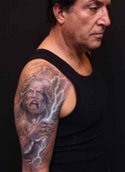 20+ Lightning Tattoos | Greek tattoos, Zeus tattoo, Greek mythology tattoos