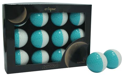 Nitro Golf Eclipse Golf Balls, Assorted Colors, 12 Pack - Walmart.com