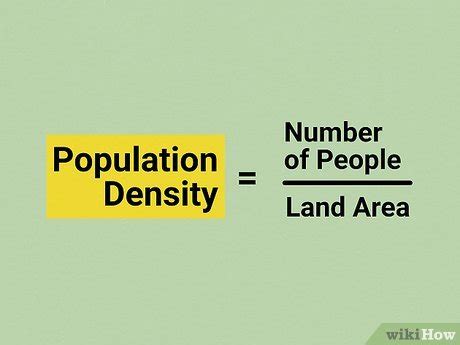 How to Calculate Population Density: 10 Steps (with Pictures)