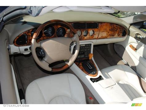 Ivory Interior 2002 Jaguar XK XK8 Convertible Photo #53945498 ...