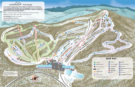 Catamount Ski Area Trail Map | SkiCentral.com