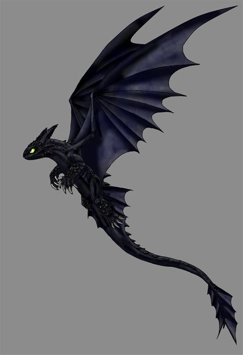 HTTYD-Night Fury by Scatha-the-Worm on DeviantArt