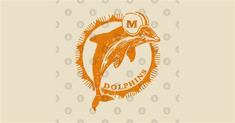 Vintage Miami Dolphins - Miami Dolphins - T-Shirt | TeePublic