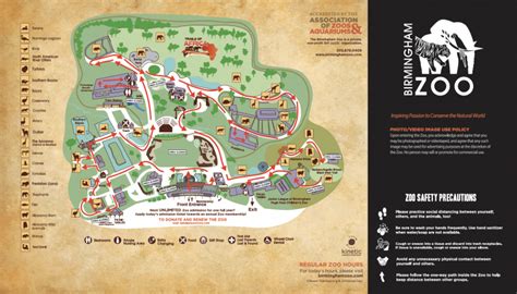 Zoo Map | Birmingham Zoo