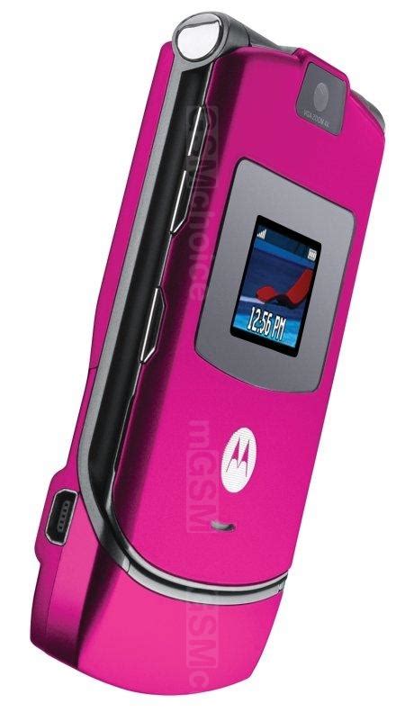 Motorola RAZR V3 PINK photo gallery :: GSMchoice.com