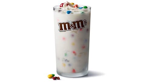 Treat yourself to an M&M McFlurry®! A delicious McDonald’s McFlurry ...