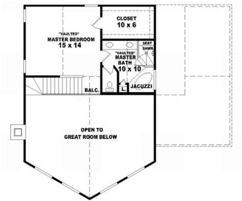 Lake Front Plan: 1,828 Square Feet, 3 Bedrooms, 3 Bathrooms - 053-00301