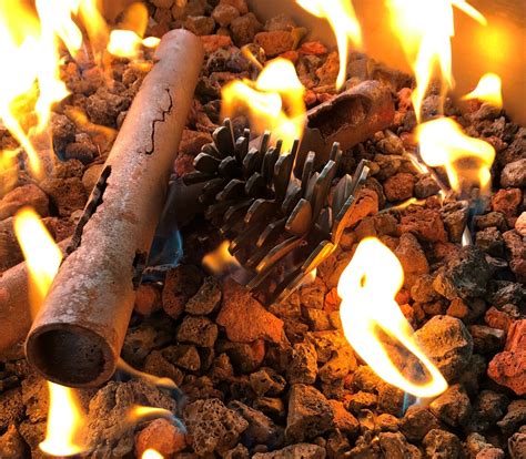 Steel Fire Pit Logs Gas Fire Pit Log Set Fire Pit Logs - Etsy