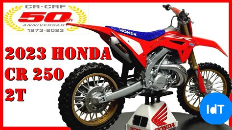 Honda CR 250 2023 50th Anniversary Edition build (3d printed 1:12 model ...