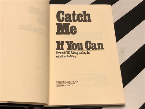 Catch Me If You Can by Frank Abagnale, Jr. (1980) hardcover book