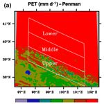 NHESS - Identifying a transition climate zone in an arid river basin using the evaporative ...