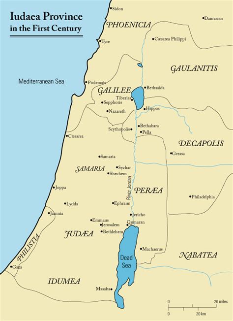 Galilee - Location in First Century