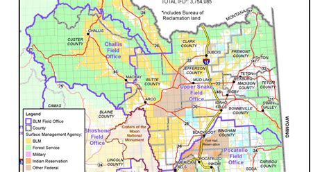 Idaho Falls District Map | Bureau of Land Management