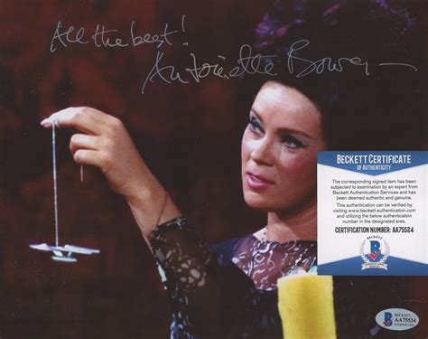 Antoinette Bower Signed "Star Trek" 8x10 Photo Inscribed "All The Best ...