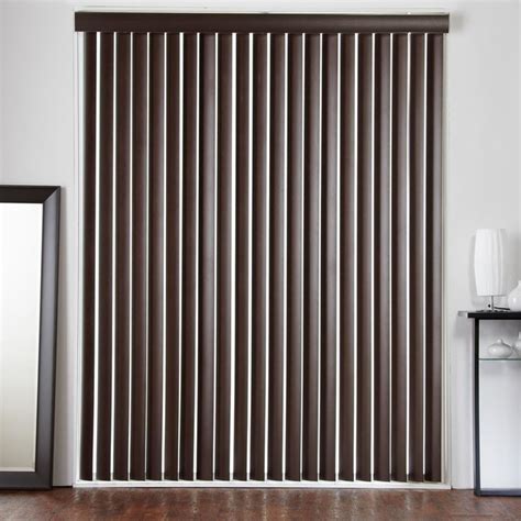 3 1/2" Designer Faux Wood Vertical Blinds - Contemporary - Vertical ...