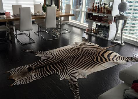 Genuine Hartmann Mountain Zebra Skin Rug - Blog