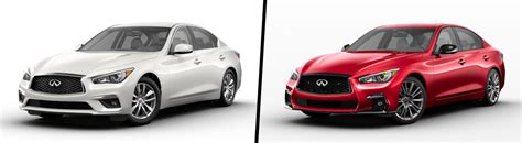 2021 INFINITI Q50 Pure vs. Q50 Red Sport 400 | Trim Comparison | in ...