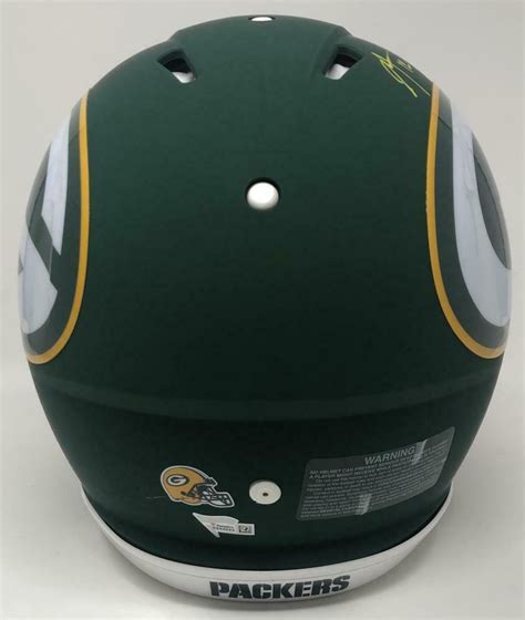 Aaron Rodgers Signed Green Bay Packers AMP Full-Size Authentic On-Field ...