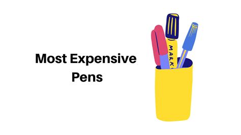 Top 10 Most Expensive Pens In The World