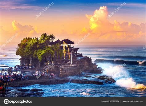 Tanah Lot Temple in Bali Island Indonesia. Stock Photo by ©praewa ...