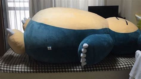 Creative and Cozy: Larger than Life Snorlax Cushions