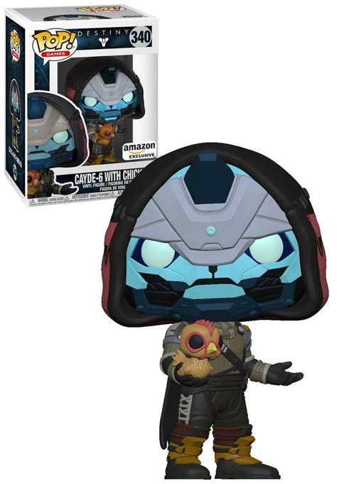 Funko POP! Games Destiny #340 Cayde-6 (With Chicken) - Amazon Exclusive ...