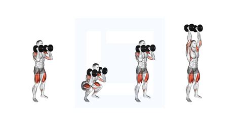 Dumbbell Squat to Overhead Press - Guide, Benefits, and Form