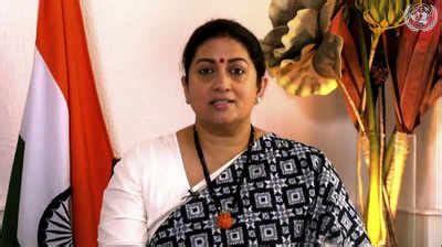 India recognises centrality of women empowerment in developmental agenda: Smriti Irani at UN ...