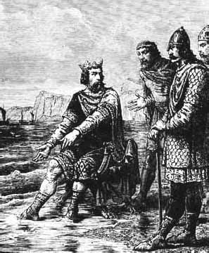 The Humility of King Canute