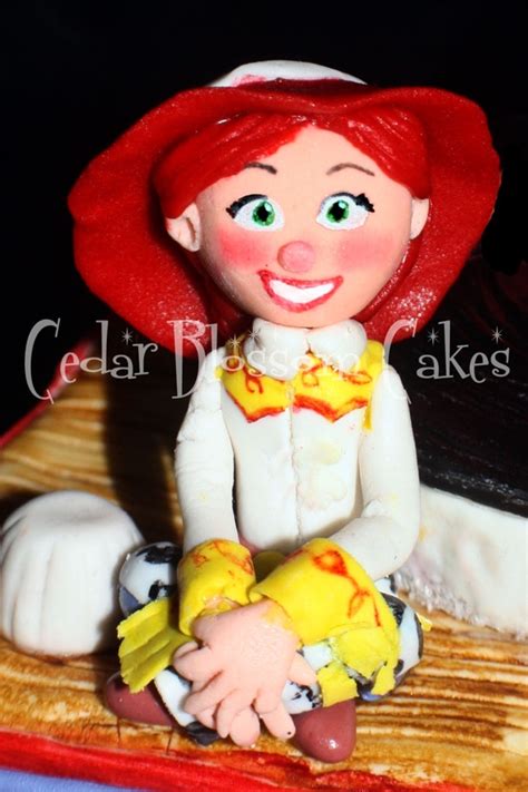 Jessie & Bullseye Cake - CakeCentral.com