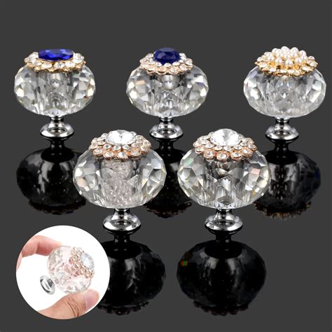 Kitchen Cabinet Glass Knobs - Image to u