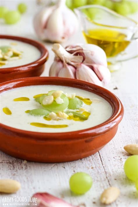 Ajoblanco Recipe (Spanish Garlic Soup) - Happy Foods Tube | Recipe | Food, Beef recipes, Recipes