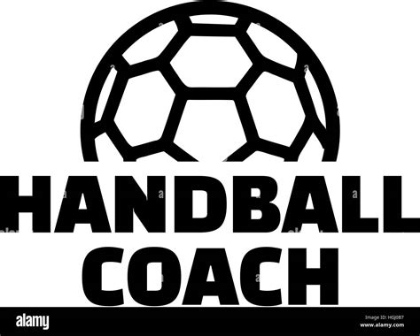 Handball coach Stock Photo - Alamy