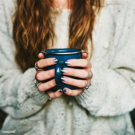 Closeup of hands holding coffee cup | premium image by rawpixel.com | Hand reference, Coffee ...