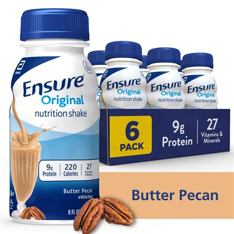 Ensure Original Nutrition Shake Ready-to-Drink 8 fl oz, 6CT | Pick Up ...