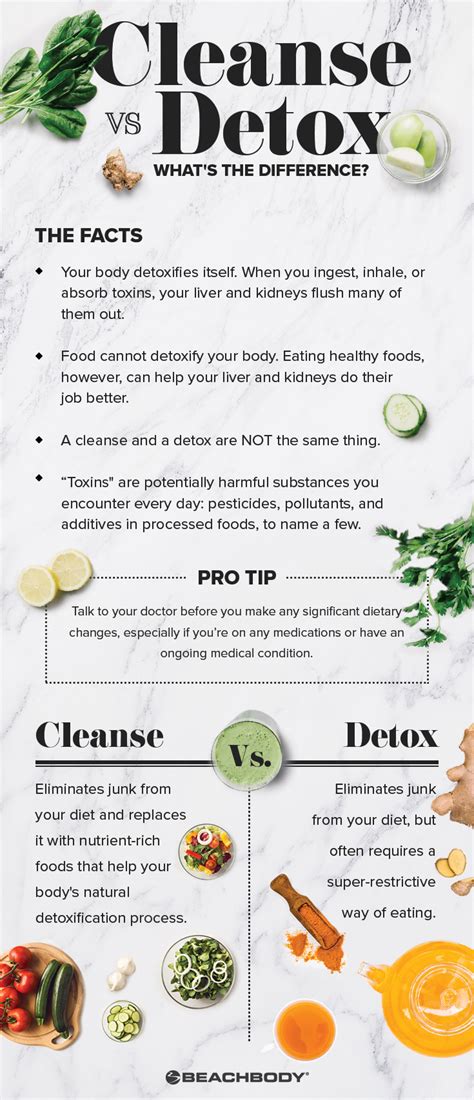 Cleanse vs. Detox: What's the Difference? | The Beachbody Blog