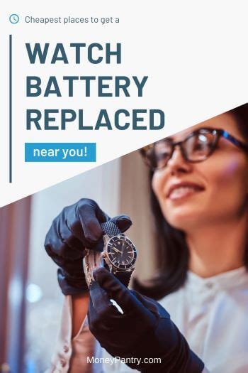 15 Cheapest Places to Get a Watch Battery Replaced Near Me! - MoneyPantry