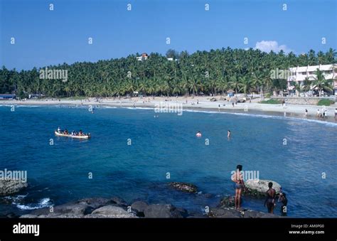 INDIA Kerala Kovalam Beach Stock Photo - Alamy