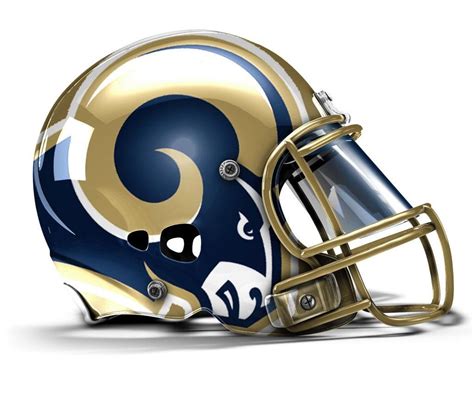 LA Rams Concept Helmet | Football helmets, Rams football, Nfl football ...